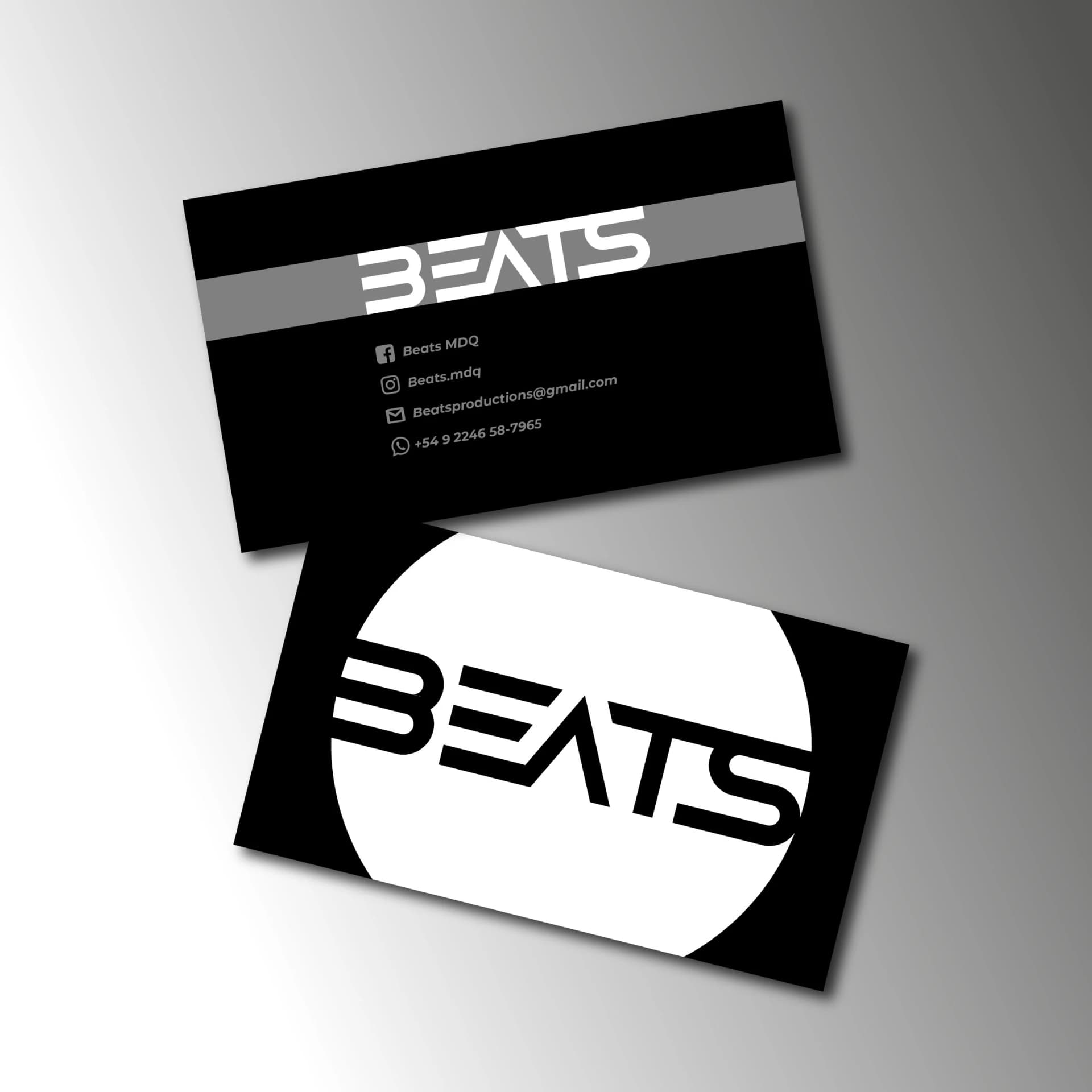 Beats — Tarjetas personales 1