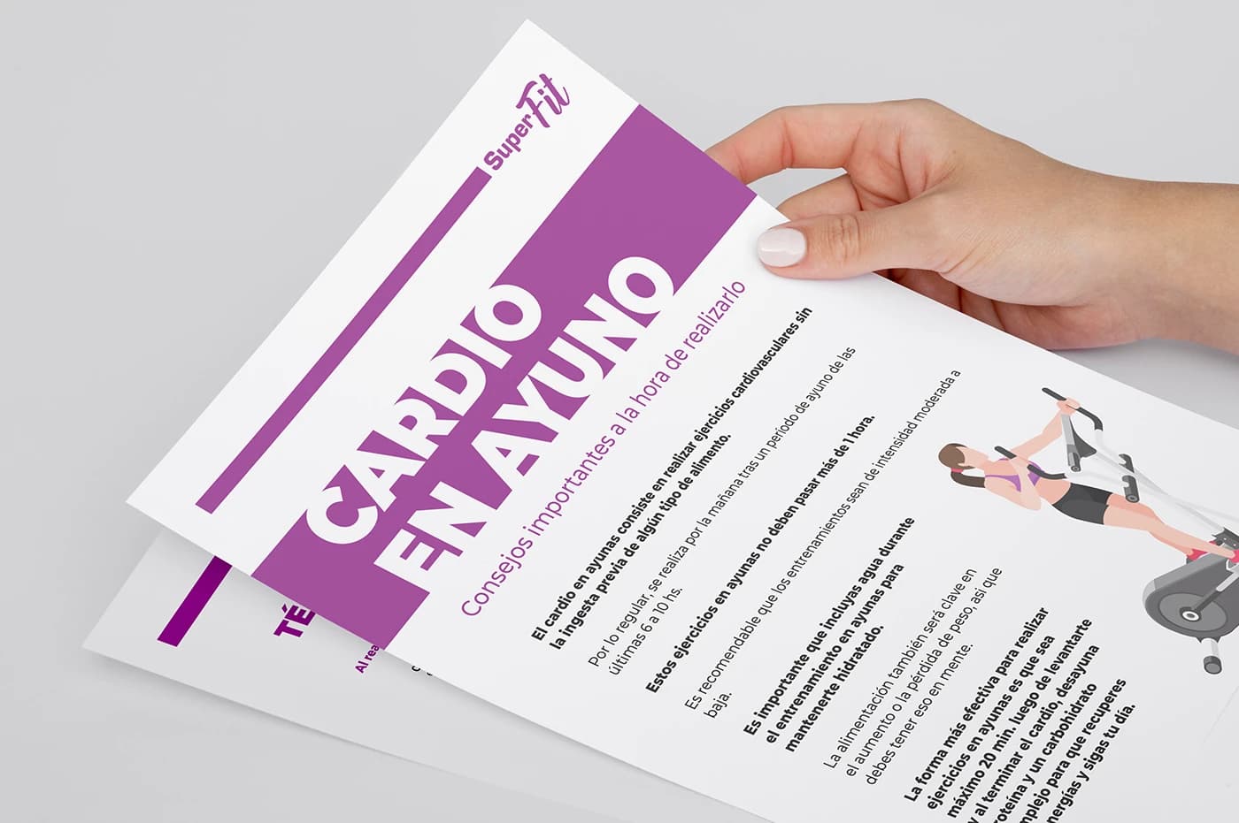 SuperFIT — aplicación de marca 9