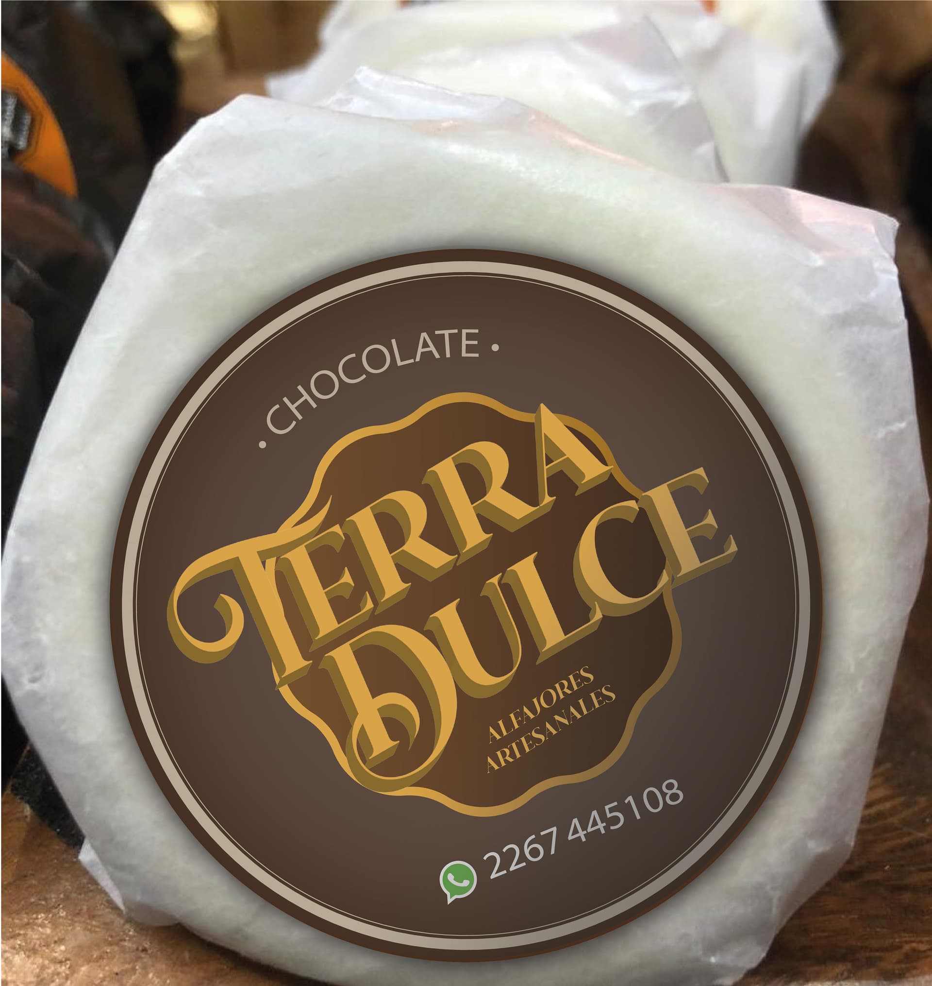 Terra Dulce — aplicación de marca 4